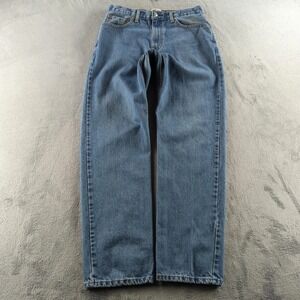 Vintage Levis 550 Jeans 34x34 (Fits 32x33) Light Wash Relaxed Wide Skater Y2K